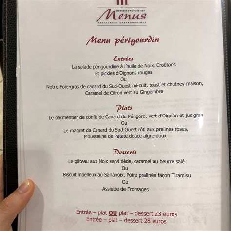 vincent banic restaurant|Carte et Menus 2024